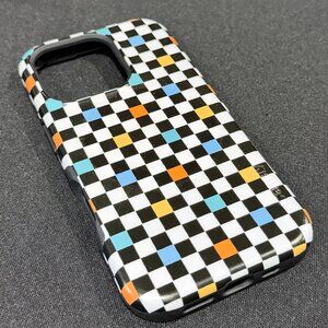 iPhone 16 Pro Magsafe Case - Casely Retro Checkerboard